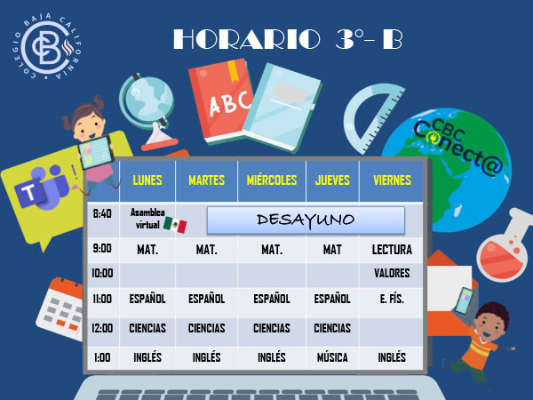 Horario 3B