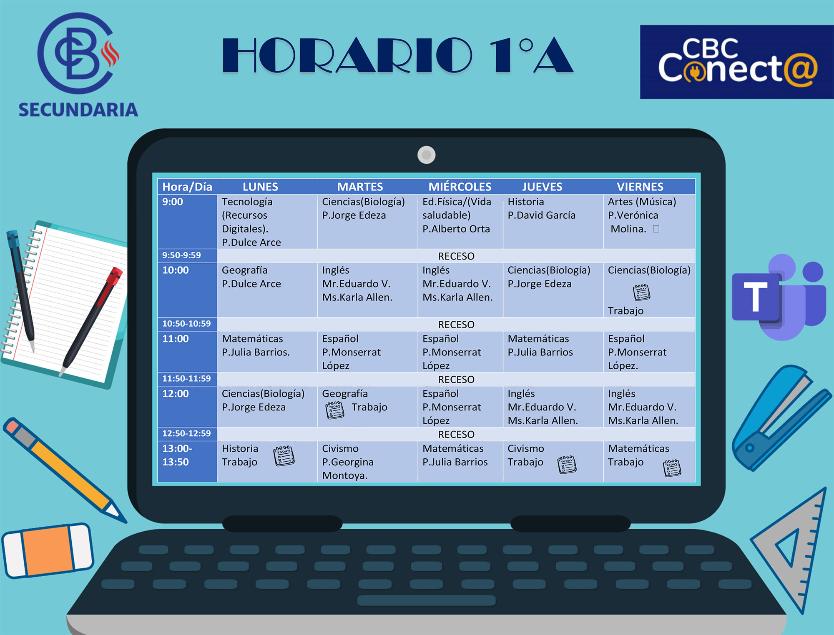 Horario 1A