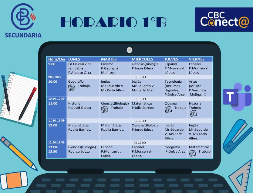 Horario 1B